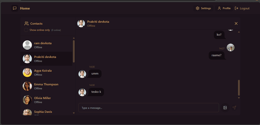 Real-time Chat App thumbnail